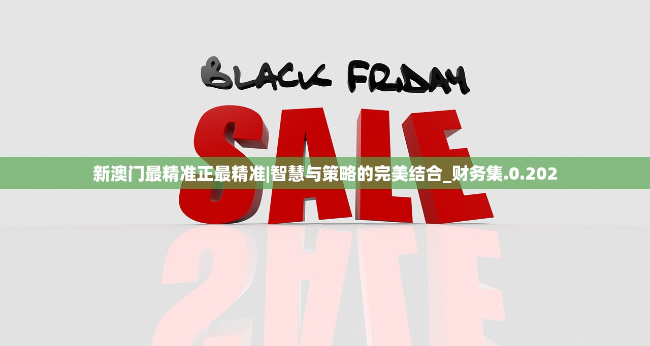 新澳门最精准正最精准|智慧与策略的完美结合_财务集.0.202