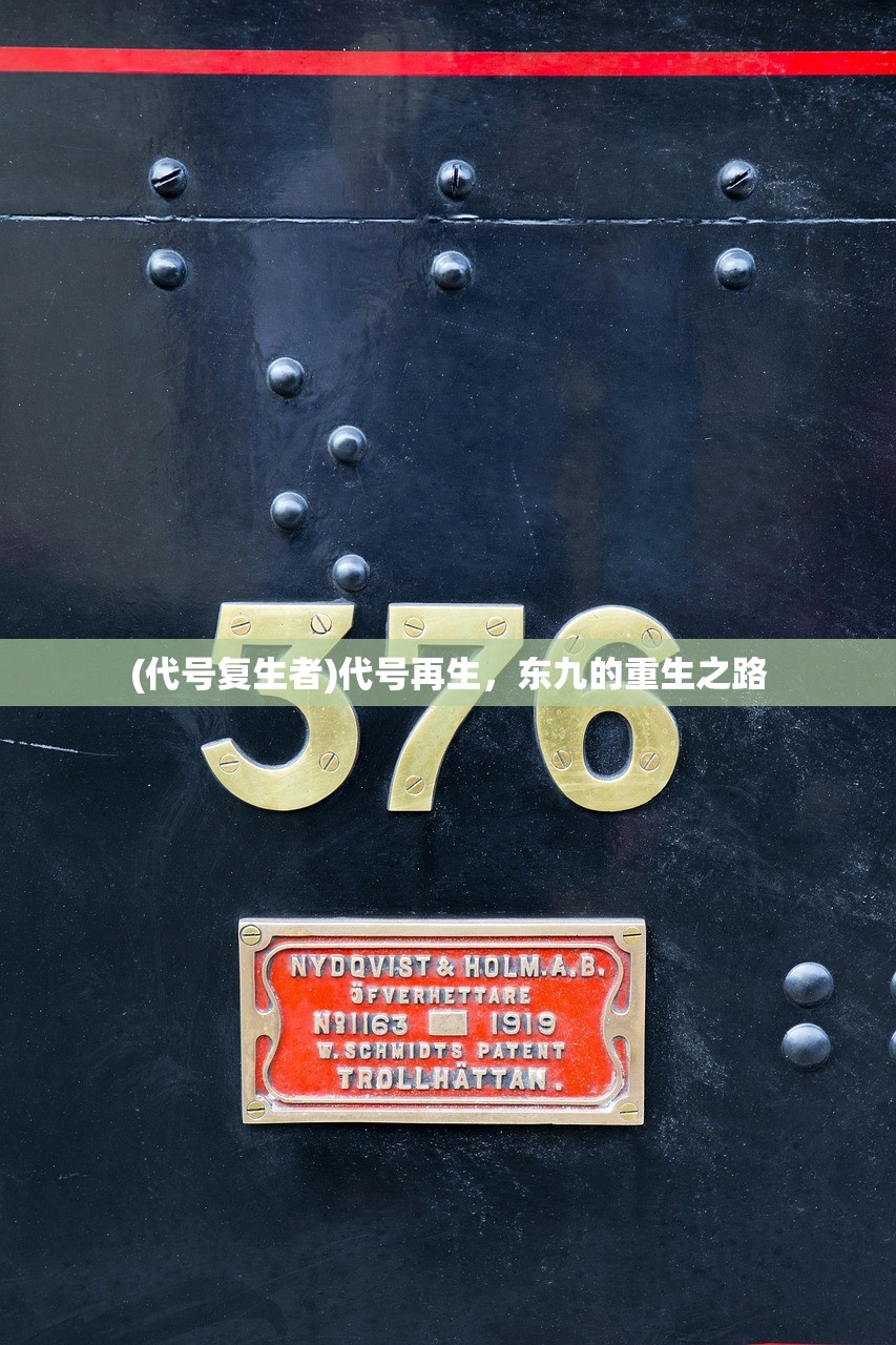(代号复生者)代号再生,东九的重生之路 (代号复生者)代号再生,东九的重生之路