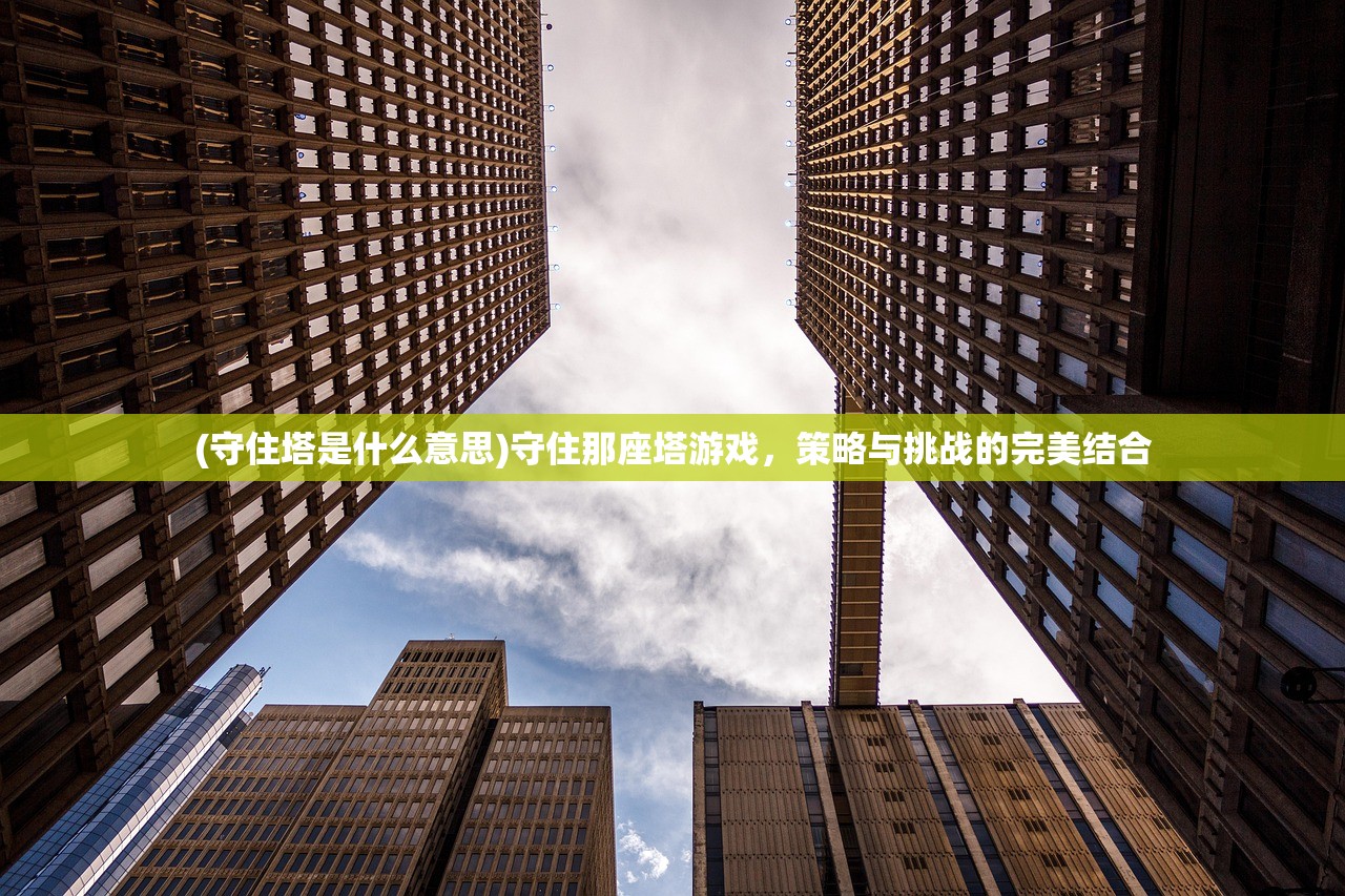 (守住塔是什么意思)守住那座塔游戏，策略与挑战的完美结合